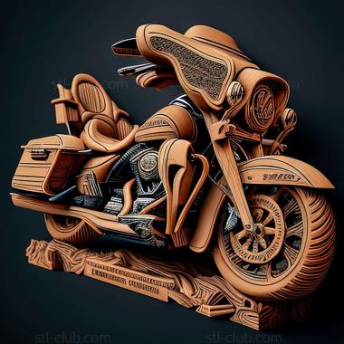 3D модель Harley Davidson Electra Glide Ultra Classic (STL)